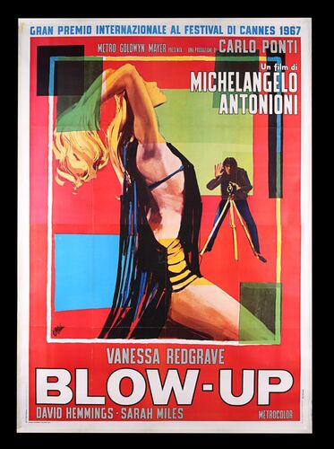 Lot #105 - BLOW UP (1966) - Italian 4-Fogli, 1967