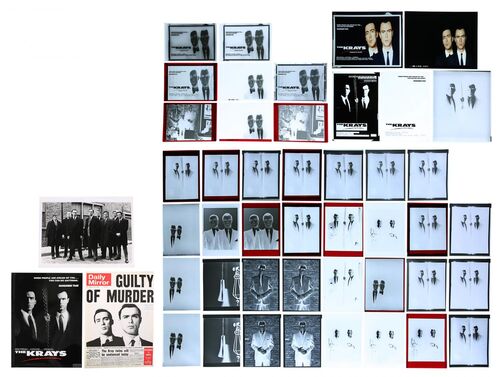 Lot #114 - THE KRAYS (1990) - FEREF ARCHIVE: Original Poster Concept and Production Transparencies