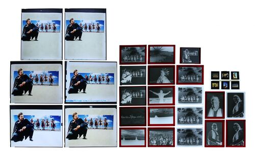 Lot #124 - DANCES WITH WOLVES (1990) - FEREF ARCHIVE: Original Poster Concept and Production Transparencies and Negatives