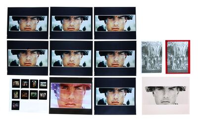 Lot #126 - BORN ON THE 4TH OF JULY (1989) - FEREF ARCHIVE: Original Poster Concept Transparencies with Negatives and Photograph