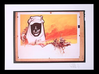 Lot #132 - LAWRENCE OF ARABIA (1962) - FEREF ARCHIVE: Original Transparency with 1 of 1 Proof Print, 2021