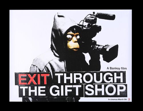 Lot #136 - EXIT THROUGH THE GIFT SHOP (2010) - UK Quad, 2010