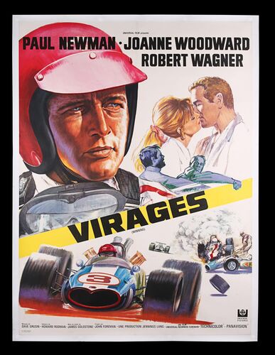 Lot #154 - WINNING (1969) - French 'Grande' Affiche, 1969