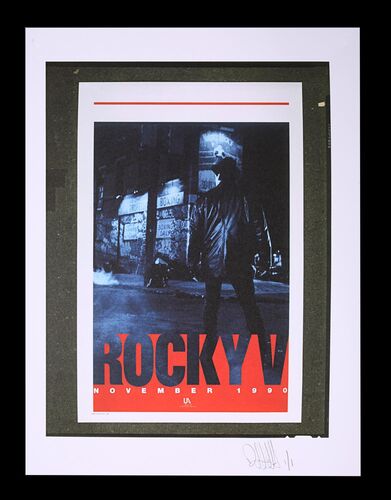 Lot #155 - ROCKY V (1990) - FEREF ARCHIVE: Original Transparency with 1 of 1 Proof Print, 2021