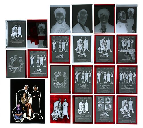 Lot #157 - A FISH CALLED WANDA (1988) - FEREF ARCHIVE: Original Poster Concept Negatives and Transparency