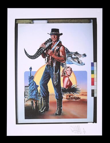 Lot #163 - CROCODILE DUNDEE (1986) - FEREF ARCHIVE: Original Transparencies, 35mm Slides and Negatives with 1 of 1 Proof Print, 2021