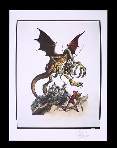 Lot #167 - JABBERWOCKY (1977) - FEREF ARCHIVE: Original Transparencies with 1 of 1 Proof Print, 2021