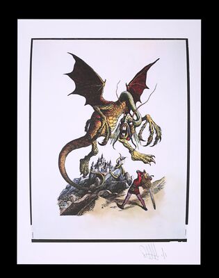 Lot #167 - JABBERWOCKY (1977) - FEREF ARCHIVE: Original Transparencies with 1 of 1 Proof Print, 2021