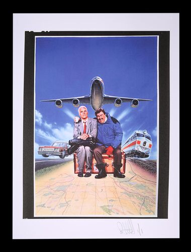 Lot #173 - PLANES, TRAINS AND AUTOMOBILES (1987) - FEREF ARCHIVE: Original Transparencies and Negative with 1 of 1 Proof Print, 2021