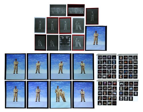 Lot #176 - TWINS (1988) - FEREF ARCHIVE: Original Poster Concept Transparencies and Negatives