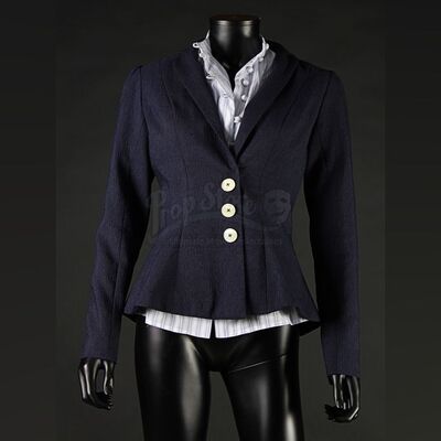 Mina Murray (Jessica De Gouw) Navy Jacket & Shirt
