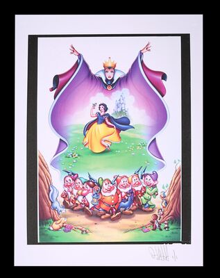 Lot #181 - SNOW WHITE AND THE SEVEN DWARFS (1993 RE-RELEASE) - FEREF ARCHIVE: Original Transparency with 1 of 1 Proof Print, 2021