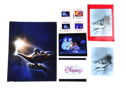 Lot #183 - ALADDIN (1992) - FEREF ARCHIVE: Original Poster Concept Transparencies and Negatives