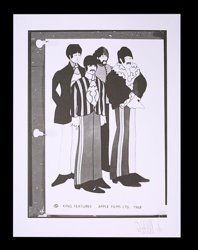Lot #189 - THE BEATLES: YELLOW SUBMARINE (1968) - FEREF ARCHIVE: Original Negative with 1 of 1 Proof Print, 2021