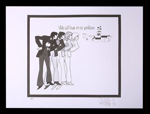 Lot #190 - THE BEATLES: YELLOW SUBMARINE (1968) - FEREF ARCHIVE: Original Negative with 1 of 1 Proof Print, 2021