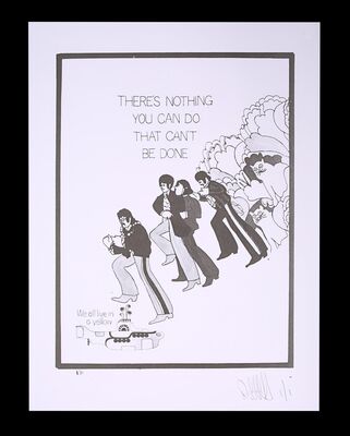 Lot #191 - THE BEATLES: YELLOW SUBMARINE (1968) - FEREF ARCHIVE: Original Negative with 1 of 1 Proof Print, 2021
