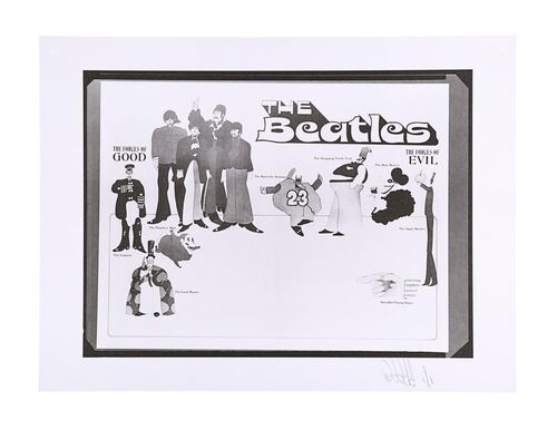 Lot #193 - THE BEATLES: YELLOW SUBMARINE (1968) - FEREF ARCHIVE: Original Negative with 1 of 1 Proof Print, 2021
