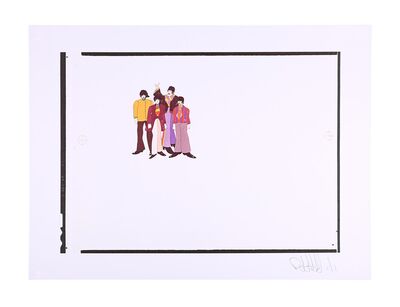 Lot #194 - THE BEATLES: YELLOW SUBMARINE (1968) - FEREF ARCHIVE: Original Transparency with 1 of 1 Proof Print, 2021
