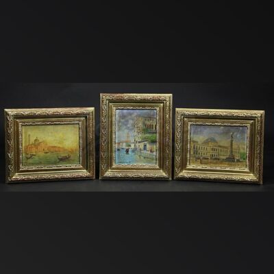 Set of Framed Paintings