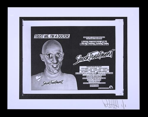 Lot #203 - SHOCK TREATMENT (1981) - FEREF ARCHIVE: Original Negatives with 1 of 1 Proof Print, 2021