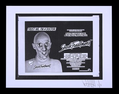 Lot #203 - SHOCK TREATMENT (1981) - FEREF ARCHIVE: Original Negatives with 1 of 1 Proof Print, 2021