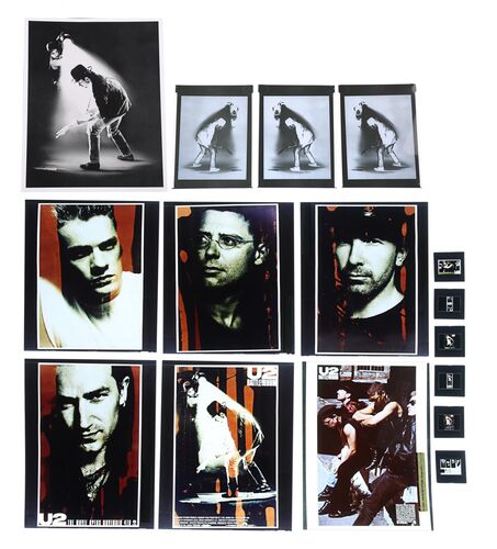 Lot #204 - U2: RATTLE AND HUM (1988) - FEREF ARCHIVE: Original Poster Concept Transparencies, Negatives and Production Slides