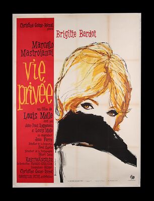 Lot #205 - A VERY PRIVATE AFFAIR (1962) - French 'Grande' Affiche, 1962