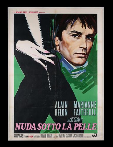Lot #206 - GIRL ON A MOTORCYCLE (1968) - Italian 2-Fogli, 1968