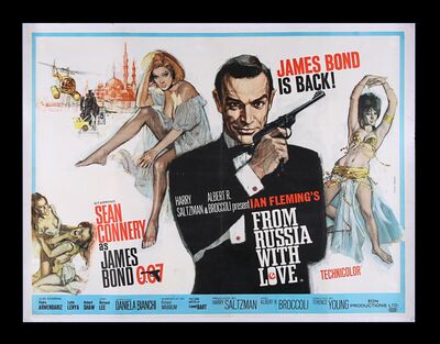 Lot #210 - JAMES BOND: FROM RUSSIA WITH LOVE (1963) - UK Quad, 1963