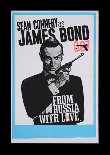 Lot #211 - JAMES BOND: FROM RUSSIA WITH LOVE (1963) - British Double-Crown (Artwork Style), 1964