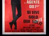 Lot #220 - JAMES BOND: YOU ONLY LIVE TWICE (1967) - Italian 4-Fogli, 1970's - 2