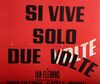 Lot #220 - JAMES BOND: YOU ONLY LIVE TWICE (1967) - Italian 4-Fogli, 1970's - 5