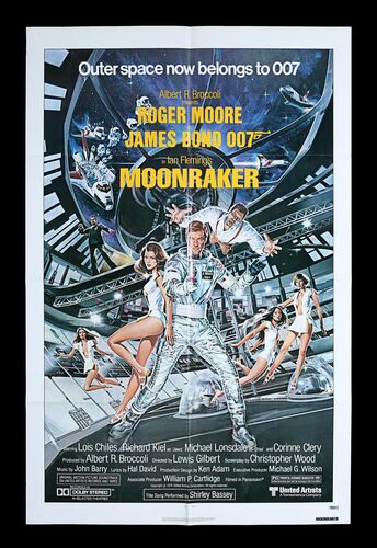 Lot #233 - JAMES BOND: MOONRAKER (1979) - US One-Sheet, 1979