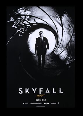 Lot #242 - JAMES BOND: SKYFALL (2012) - US/International One-Sheet, 2015