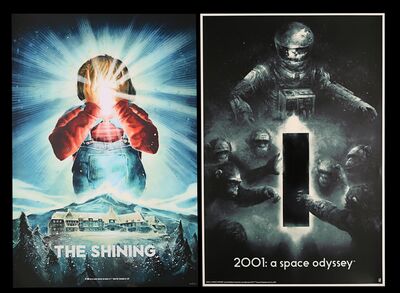 Lot #250 - 2001: A SPACE ODYSSEY (1968) AND THE SHINING (1980) - Two Mondo Posters, 2017