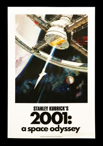 Lot #251 - 2001: A SPACE ODYSSEY (1968) - Bottleneck Gallery 3D Lenticular One-Sheet, 2020