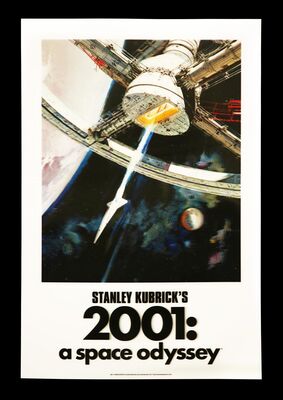 Lot #251 - 2001: A SPACE ODYSSEY (1968) - Bottleneck Gallery 3D Lenticular One-Sheet, 2020