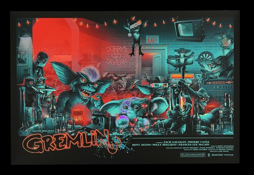 Lot #257 - GREMLINS (1984) - Hero Complex Gallery Poster, 2017
