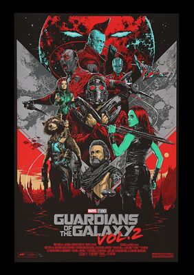 Lot #258 - GUARDIANS OF THE GALAXY: VOLUME 2 (2017) - Mondo Poster, 2017