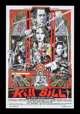 Lot #259 - KILL BILL (2003) - Mondo Poster, 2011