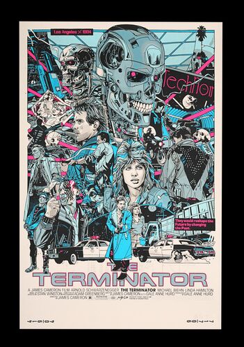 Lot #265 - THE TERMINATOR (1984) - Private Commission, 2020