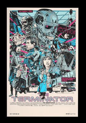 Lot #265 - THE TERMINATOR (1984) - Private Commission, 2020