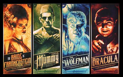 Lot #266 - UNIVERSAL MONSTERS - Private Commission, 2019