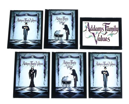 Lot #269 - ADDAMS FAMILY VALUES (1993) - FEREF ARCHIVE: Original Poster Concept Transparencies