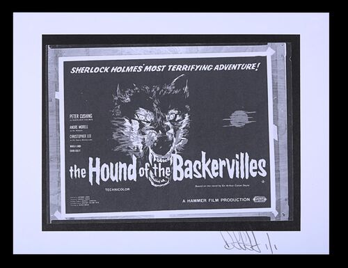 Lot #282 - THE HOUND OF THE BASKERVILLES (1959) - FEREF ARCHIVE: Original Negative with 1 of 1 Proof Print, 2021