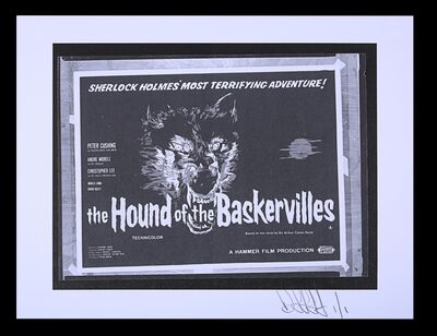 Lot #282 - THE HOUND OF THE BASKERVILLES (1959) - FEREF ARCHIVE: Original Negative with 1 of 1 Proof Print, 2021