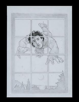 Lot #287 - THE LOST BOYS (1987) - Preliminary Drawing, 1987