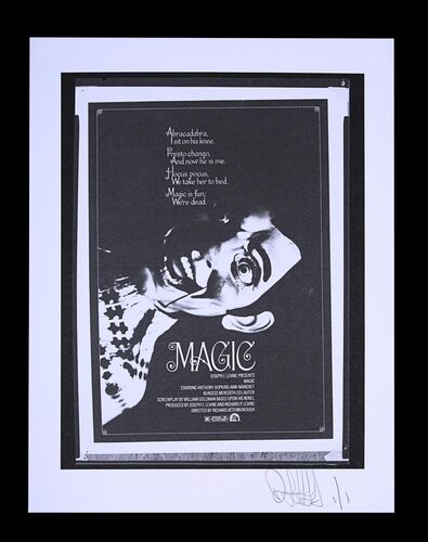 Lot #288 - MAGIC (1978) - FEREF ARCHIVE: Original Transparencies and Negatives with 1 of 1 Proof Print, 2021