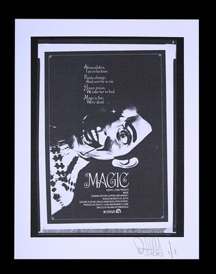 Lot #288 - MAGIC (1978) - FEREF ARCHIVE: Original Transparencies and Negatives with 1 of 1 Proof Print, 2021