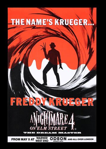 Lot #294 - NIGHTMARE ON ELM STREET 4: THE DREAM MASTER (1988) - British Double Crown, 1988